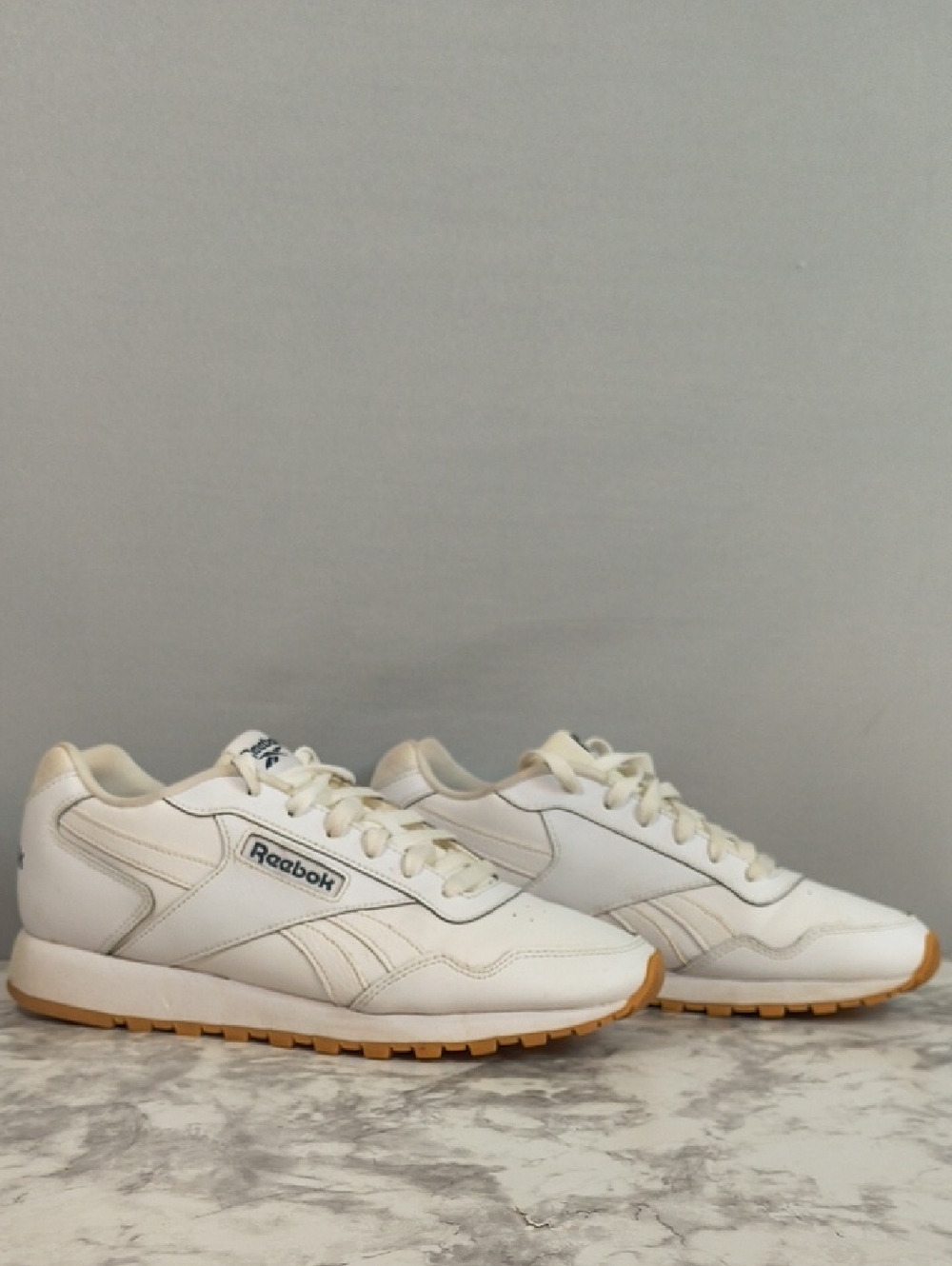 Reebok Glide Men's White Low Top Sneakers , Size 9
